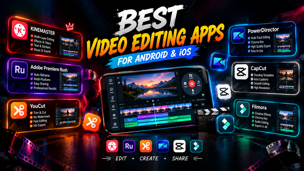 Best Free Video Editing Apps for Android And IOS 2026